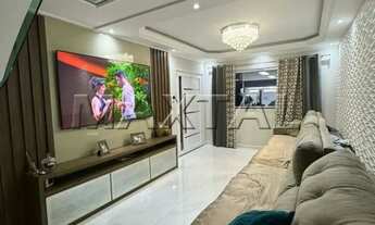 Imagem 4: Casa Assobradada 320m²,3 andares, 5 quartos com 3 suítes, 4 vagas de garagem 2 lavabos, 3