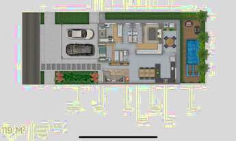 Imagem 7: Casa em Condomínio para Venda em Piracicaba, Santa Rosa Ipês, 3 dormitórios, 1 suíte, 3 ba