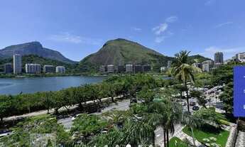 Imagem 5: Apartamento 2 quartos com vista maravilhosa para a Lagoa Rodrigo de Freitas- CV