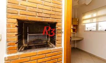 Imagem 3: Excelente cobertura com 139 m2 - 3 suítes piscin e churrasqueira na Aparecida - Santos