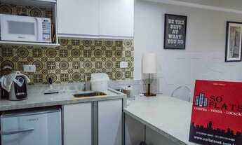 Imagem 2: Flat Ninety para locação com 33m² contendo 1 dormitório e 1 vaga de garagem nos Jardins