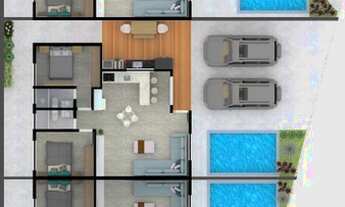 Imagem 6: Casa Nova com Piscina em Itanhaém-SP (EM OBRAS