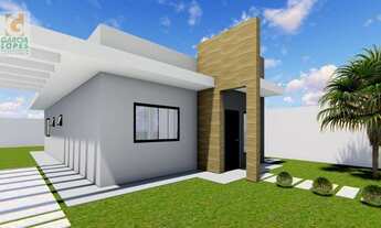 Imagem 3: Casa individual de 80m² com 3 dormitórios em terreno de 307m² à venda, por R$ 345.000,00