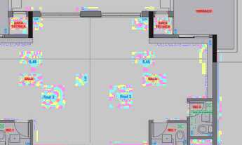 Imagem 5: SALA COM 40 M² TERRAÇO E AR CONDICIONADO