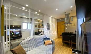 Imagem 4: Cobertura com 2 dormitórios à venda, 38 m² + 38 m² por R$ 355.000 - Vila Linda - Santo And