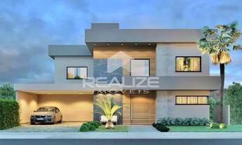 Imagem: Sobrado novo à venda com 4 suítes no Condomínio