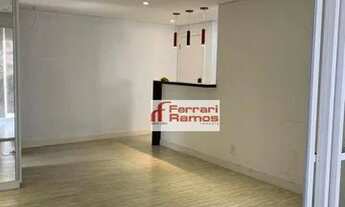 Imagem 4: Apartamento com 1 dormitório para alugar, 52 m² por R$ 4.655,00/mês - Jardim Anália Franco