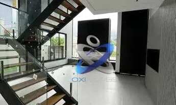 Imagem 4: Sobrado com 4 dormitórios à venda, 460 m² por R$ 4.500.000 - Condomínio Reserva do Parateh