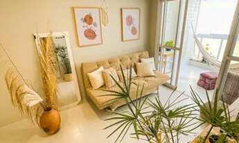 Imagem 5: MOBILIADO! Apto na Enseada Azul Prédio frente ao mar! 2 Quartos com suíte, fechamento de v