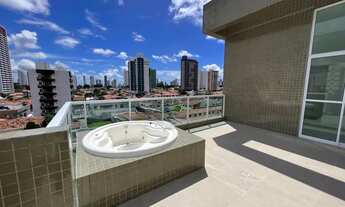 Imagem 3: Cobertura c/hidro à venda com 3 quartos, 123m2 e 2 vagas em Tambauzinho - João Pessoa/PB