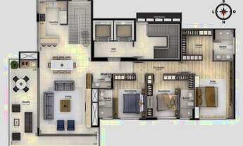 Imagem 7: LAJEADO - Apartamento Padrão - Americano