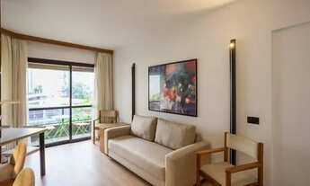 Imagem 2: Flat para locação no Itaim Bibi - Edifício Saint Denis - Cód: QXI01133