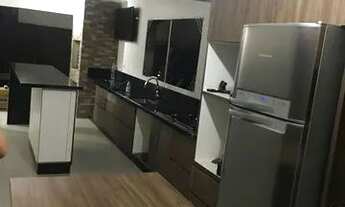 Imagem 4: Lindo sobrado com 3 dormitórios, suite, piscina espaço gourmet com terreno 250 m²-Agende s