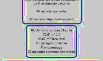 Imagem 2: Apartamento novo no centro de Criciúma de 2 dormitórios e 1 suíte