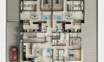 Imagem 3: Apartamento à venda, 3 quartos, 1 suíte, 2 vagas, Santa Mônica - Uberlândia/MG