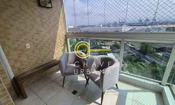 Imagem 6: Apartamento com 2 dormitórios para alugar, 67 m² por R$ 4.900,02/mês - Aparecida - Santos