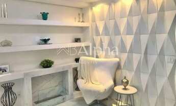 Imagem 4: Apartamento mobiliado para locação e venda no Condomínio Paisagem Tamboré em Santana de Pa