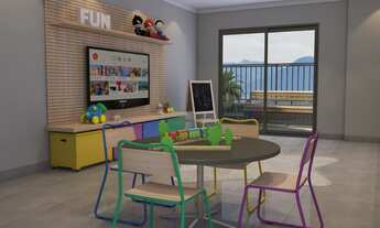 Imagem 3: Apartamento com 3 dormitórios à venda, 123 m² por R$ 720.000,00 - Canto do Forte - Praia G