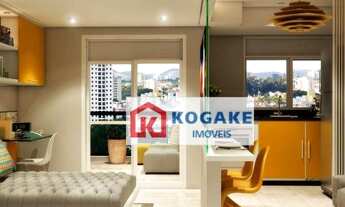 Imagem 4: Apartamento com 1 dormitório para alugar, 40 m² por R$ 2.000,00/mês - Jardim Aquarius - Sã