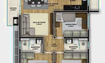 Imagem 2: Apartamento à venda, Saguaçu, Joinville, SC