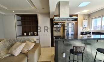 Imagem 2: Apartamento com 2 dormitórios 2 vagas mobiliado para locação no Brooklin