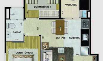 Imagem 3: Obras a todo vapor! Apartamentos no Wanel Ville a partir de R$ 176 mil