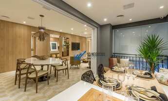 Imagem: Apartamento 127/128 m² - 4 Dorms podendo