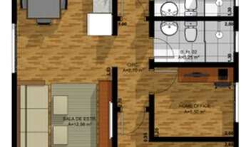 Imagem 4: Casa para venda com 77 metros quadrados com 2 quartos em Guarda do Cubatão - Palhoça - SC