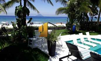 Imagem 6: Casa pé na areia para venda possui 1400 metros quadrados com 6 suítes em Juquehy - São Seb