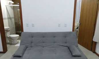 Imagem 7: Apartamento mobiliado de 2 quartos e 2 banheiros no Campeche, área externa em deck