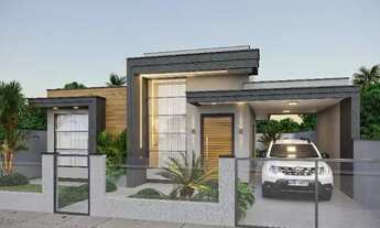 Imagem: Casa moderna com 3 quartos, suíte e amplo