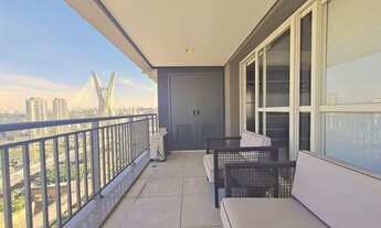 Imagem 7: Apartamento com 1 dormitório para alugar, 65 m² por R$ 5.780,00/mês - Brooklin - São Paulo