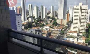 Imagem 3: Apartamento com 3 dormitórios para alugar, 65 m² por R$ 2.800,00/mês - Madalena - Recife/P