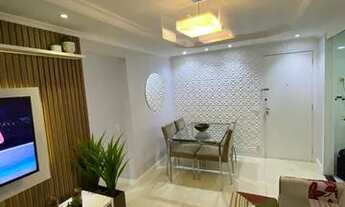 Imagem 2: Maravilhoso apartamento 2 quartos em andar alto 100% mobiliado com vista montanhas