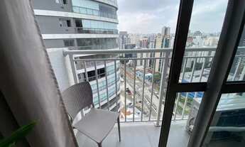 Imagem 4: Apartamento Studio Mobiliado Novo 1 Suíte FMU Para Alugar, 27 m² por R$ 4.090/mês - Av San