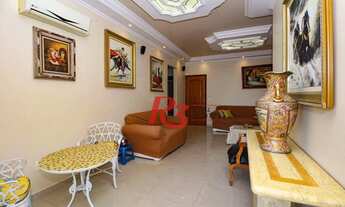 Imagem 2: Apartamento com 2 dormitórios à venda, 115 m² por R$ 1.380.000,00 - Embaré - Santos/SP