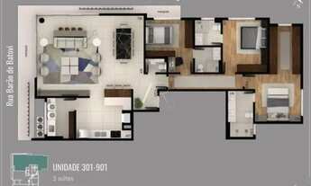 Imagem 7: Apartamento Amplo à venda no VÈRTE RESIDENCE - Centro, Florianópolis - SC