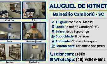 Imagem 2: Aluga-se casa-kitnet por dia em BC