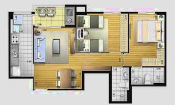 Imagem 3: Apartamento Varanda Gourmet São Caetano