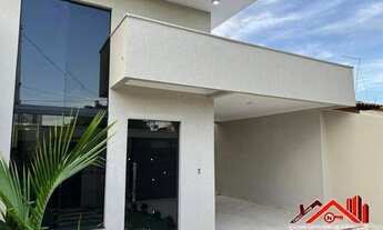 Imagem 2: Casa Nova de Ótimo Acabamento com 3 Quartos e Varanda Gourmet Ótima - Jd. Maria Inês