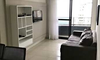 Imagem 3: Apartamento mobiliado andar alto com vista para o mar