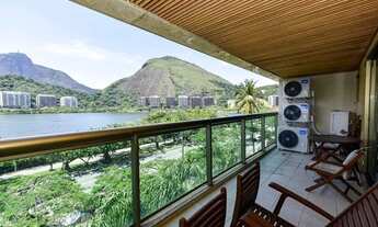 Imagem 2: Apartamento 2 quartos com vista maravilhosa para a Lagoa Rodrigo de Freitas- CV