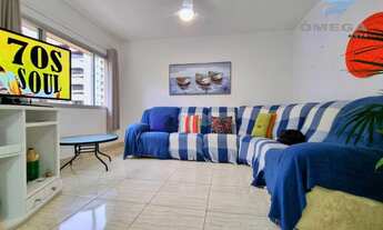 Imagem 4: Apartamento com 3 dormitórios à venda, 102 m² por R$ 600.000 - Barra Funda - Guarujá/SP