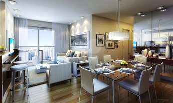 Imagem 3: Apartamento 66,30 m² - 02 dormitórios sendo 01 suíte - 01 vaga de garagem