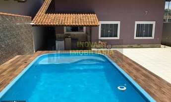 Imagem: !COD 681 Excelente casa 2 quartos com piscina