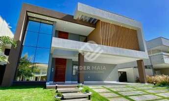 Imagem 2: Casa Alphaville Fortaleza com 5 suítes, 407 m² por R$ 3.990.000 - Alphaville Fortaleza - E