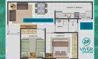 Imagem 2: Apartamento Viver Veredas