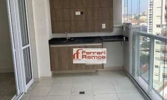 Imagem 6: Apartamento com 1 dormitório para alugar, 52 m² por R$ 4.655,00/mês - Jardim Anália Franco