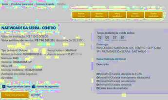 Imagem 5: Casa com 2 dormitórios à venda, 518 m² por R$ 766.289,20 - Centro - Natividade da Serra/SP