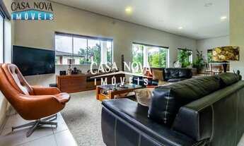 Imagem 7: Casa com 6 dormitórios para alugar, 401 m² por R$ 19.900,00/mês - Condomínio Estância Mara